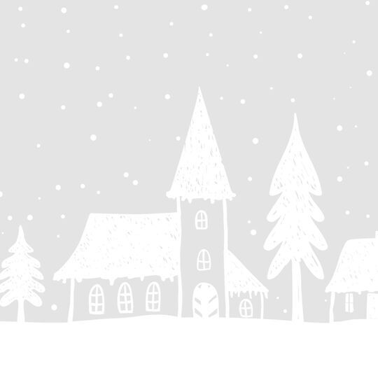 Fensterfolie static window border Winter Homes image number null